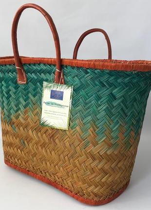 Сумка пляжная le comptoir de la plage aravola pm bicolore франция