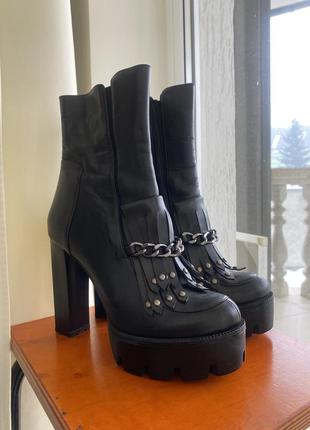 Чоботи ticino італія натуральна шкіра