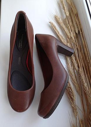 Шкіряні туфлі туфли лодочки rockport  totalmotion / розм.36(22,5см) оригінал