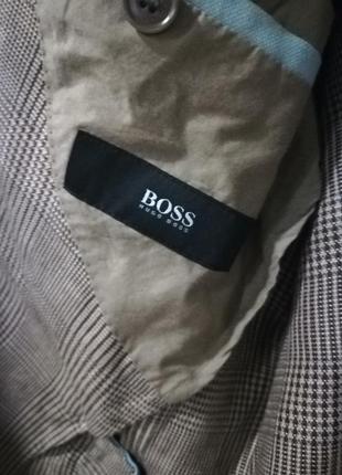 Мужской, лёгкий, льняной пиджак от boss5 фото