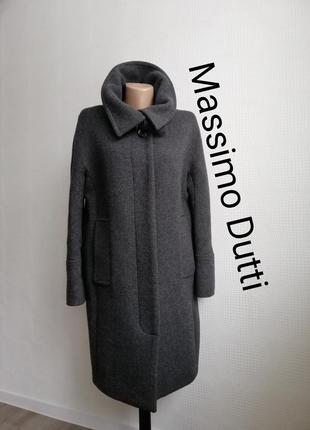 Пальто шерстяное massimo dutti,р.m,l,40,175/92a,301 фото