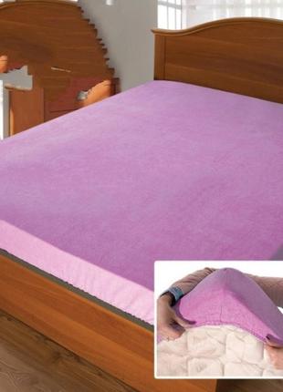 Простынь махровая на резинке тм ярослав