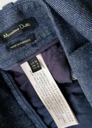 Штаны шерстяные massimo dutti, р. 36,4,26,38,s,m10 фото