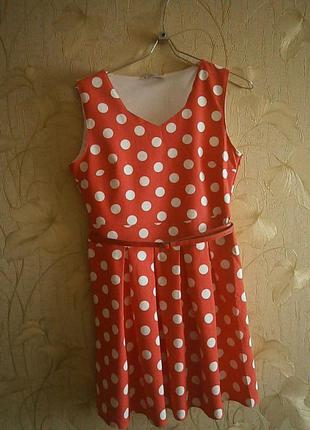 Веселое платье в горох