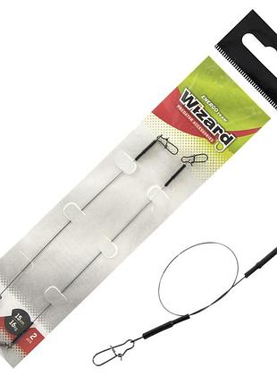 Повідець титановий energofish wizard titanium predator hooklink 15см 6кг 2шт (82022106)