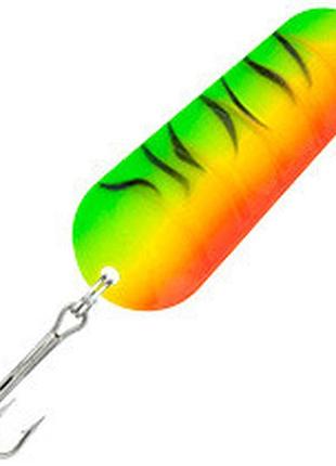 Блешня колебалка kamasaki spoon at 25 г hot tiger