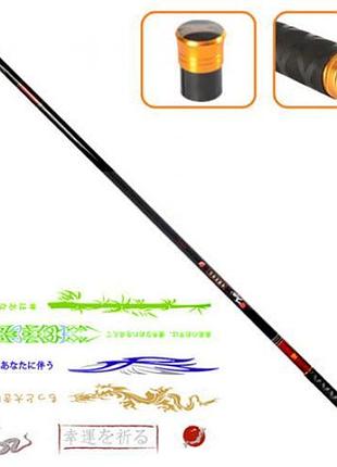 Вудлище japan pole 4.5 м 5-30g carbon (sf23699)