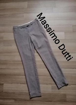 Шерстяные штаны, брюки massimo dutti,р. xs,s, 6,34,361 фото