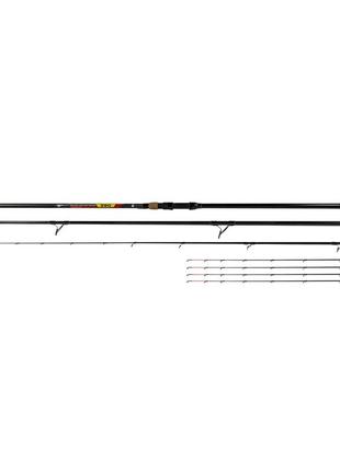 Фідерне вудилище benzar no limit method feeder 4.2 m 100-250g 3+5 секцій