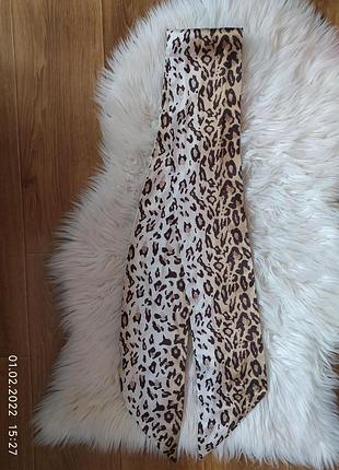 Стрічка з лео принтом