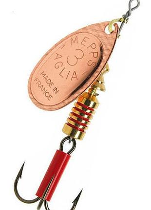 Блешня mepps aglia 3 copper 6.5 м