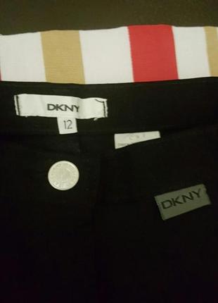 Брюки стрейч плащевка dkny