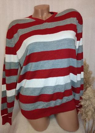 💝 красивий светр в смужку 💖