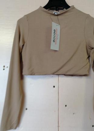 Укороченный топ с длинными рукавами от oh polly размер на бирке 14 ⛔