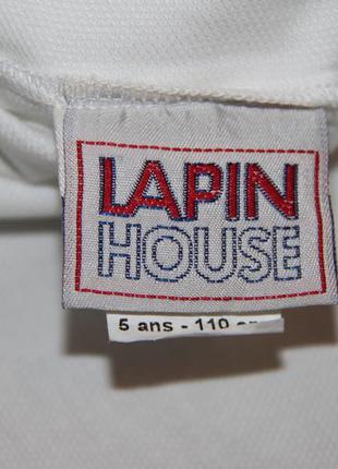 Рубашка тенниска lapin house 5 - 7 лет 5