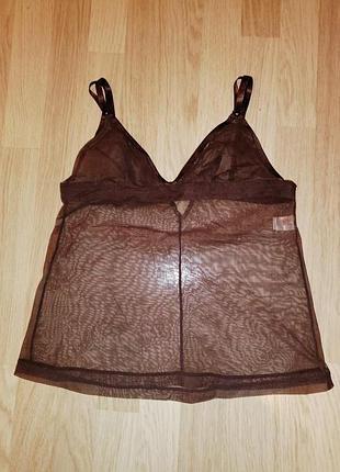 Майка топ сетка