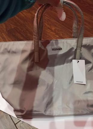Крутая сумка шопер от mango7 фото