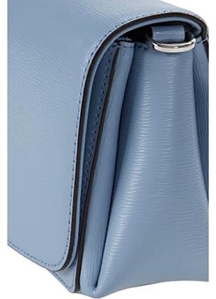 Сумка кроссбоди кожаная dkny paige flap crossbody leather bag r92e3c38 оригинал2 фото