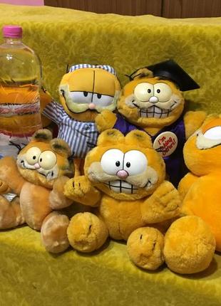 Вінтажний кіт гарфілд garfield vintage колекційна м'яка іграшка6 фото