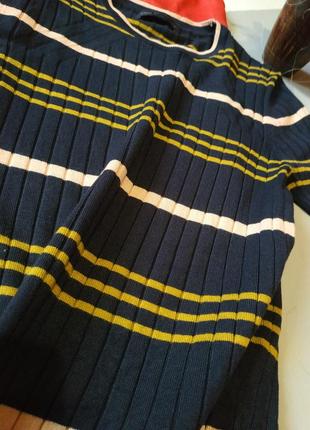 Шикарная футболка из вязаного трикотажа кофточка с коротким рукавом3 фото