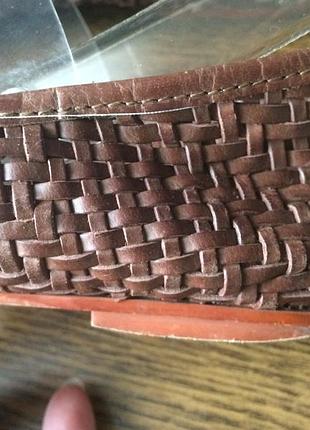 Рр 38-24 см стильні шкіряні балетки pull&bear3 фото