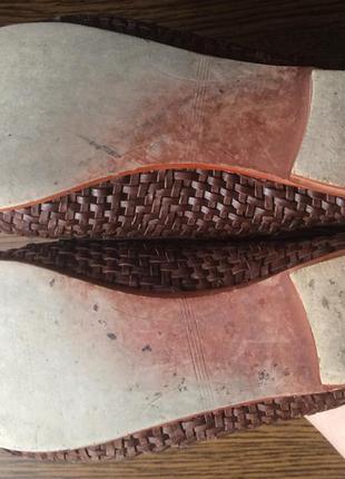 Рр 38-24 см стильні шкіряні балетки pull&bear4 фото