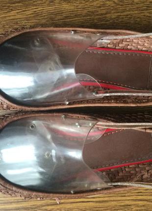 Рр 38-24 см стильні шкіряні балетки pull&bear5 фото