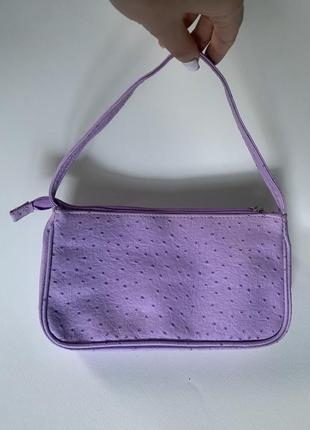 Сиреневая косметичка сумочка2 фото