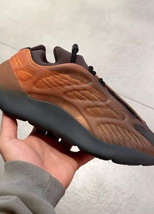 Yeezy 700 v3 copper fade adidas брендові круті кросівки ізі помаранчеві адідас жіночі трендові кросівки ізі10 фото