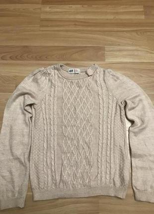 Нарядная кофта легкая свитшот h&m
