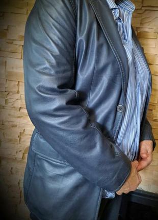 Xl (50-52) женский кожаный пиджак, кожаная куртка