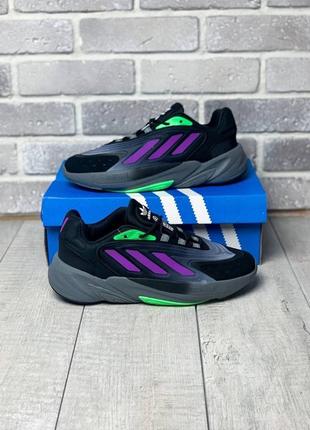 Кожаные, классные, мужские кроссовки adidas adiprene5 фото