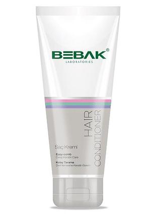 Кондиціонер для волосся з аминокератином bebak, 200 мл