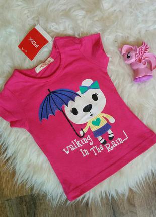 Коттоновая футболочка 3-6 міс