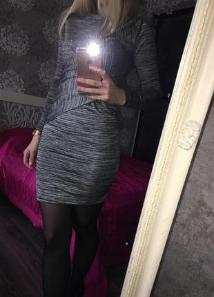 Платье topshop с длинным рукавом 2