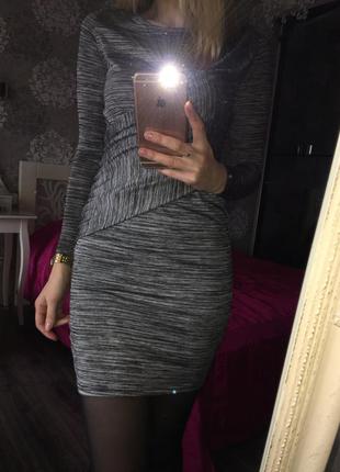 Платье topshop с длинным рукавом 4
