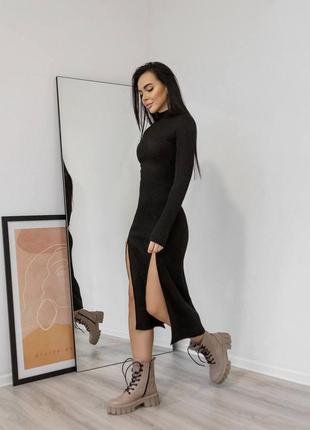 Сукня siluet чорна 3