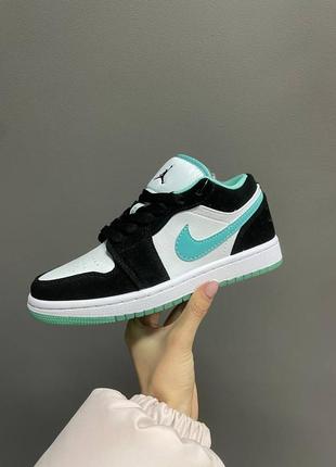 Nike air jordan 1 low aurora, женские кроссовки найк джордан кросівки жіночі джордан найк