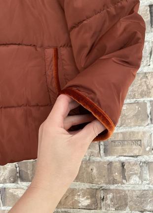 Куртка кірпічний -теракот, розмір хл,англія ❤️7 фото