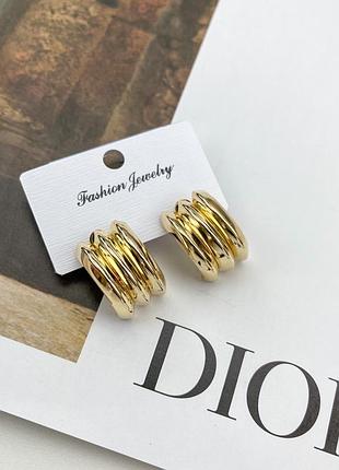 Сережки серьги кульчики  бижутерия