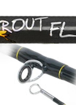 Вудилище et нахлист trout fly 2.4 м 8' 4/5 compozit