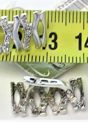 Серьги серебро 925 проба 3,57 грамма 5