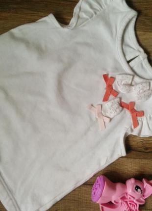 Футболочка с бантиками