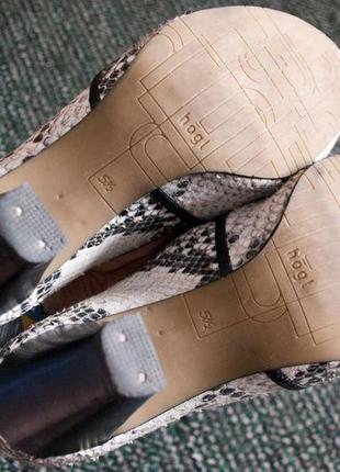 Очень удобные и стильные туфельки-босоножки hogl4 фото