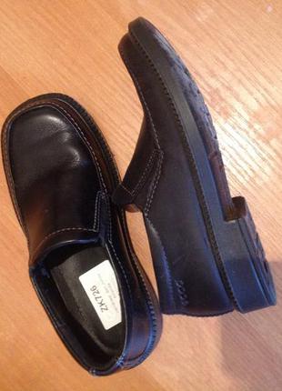 Кожаные полуботинки