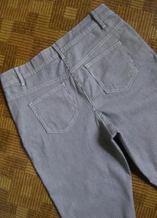Брюки штаны джинсы скинни в полоску tu ☕ наш 44р6 фото