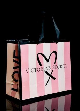 Подарунковий пакет victoria secret розмір л