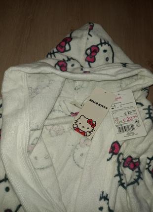 Махровий халат disney hello kitti2 фото