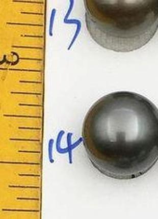 Перли таїті 10.75 мм просвердлений з одного боку2 фото