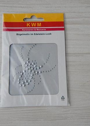 Термоапликаций с страз kwm паук